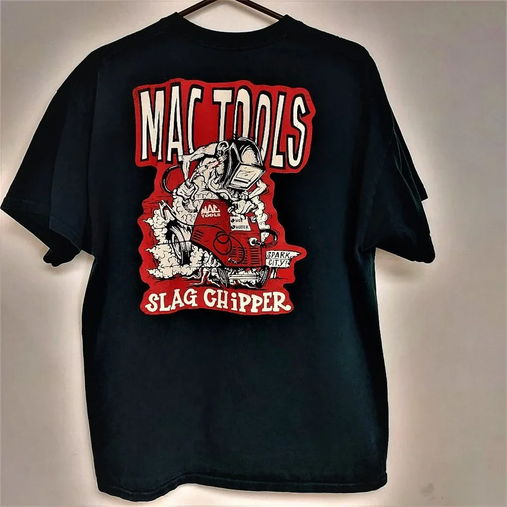 Mac Tools | Shirts | Mac Tools Slag Chipper Spark City Mad Man